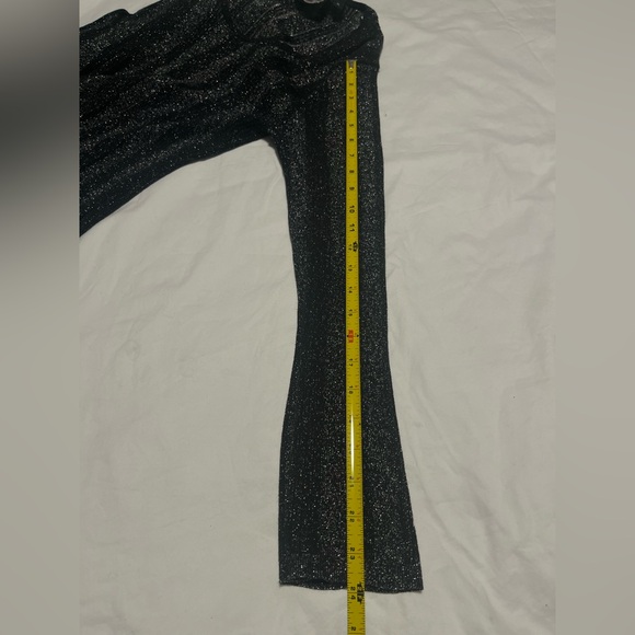 Harley-Davidson Women”s  Black & Silver Metallic LS Stretch Top Blouse Size XL - Picture 12 of 12